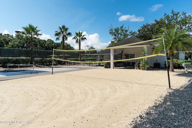 3653 Oglebay Dr, Green Cove Springs, FL 32043 - view of home's community with volleyball court