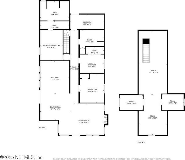 3040 Rosselle St, Jacksonville, FL 32205 - floor plan / room layout