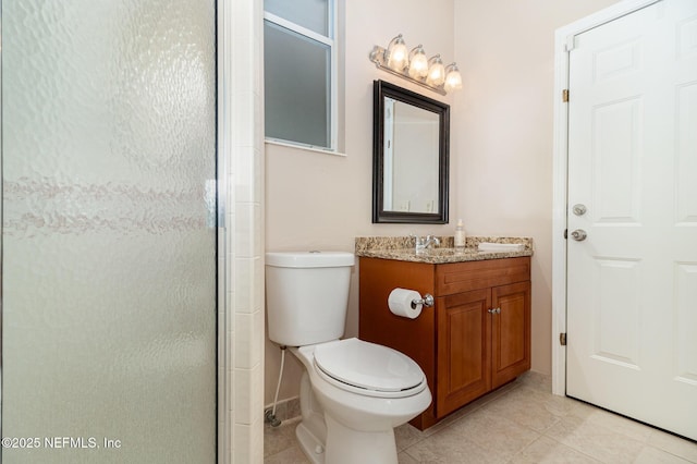 12373 Shell Beach Trl, Jacksonville, FL 32246 - full bath featuring vanity, tile patterned floors, and a stall shower