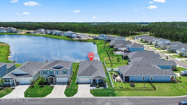 154 Pine Candle Way, Saint Augustine, FL 32092 - aerial view of residential area featuring a nearby body of water