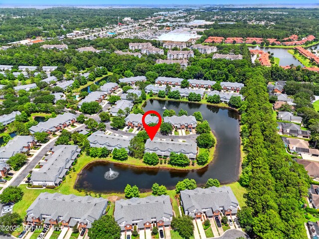 3724 Windmaker Way, Jacksonville, FL 32224 - aerial view of residential area with a nearby body of water