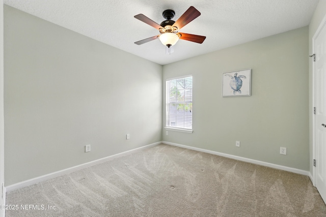 3724 Windmaker Way, Jacksonville, FL 32224 - carpeted empty room featuring baseboards and ceiling fan