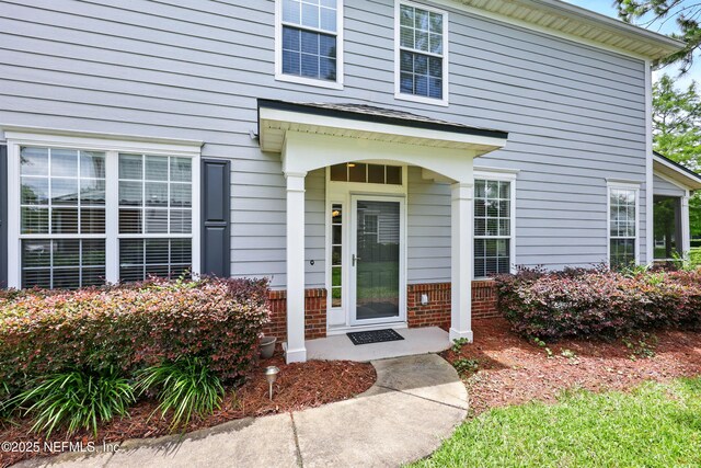 3724 Windmaker Way, Jacksonville, FL 32224 - entrance to property with brick siding