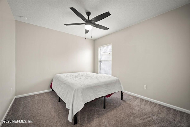 86045 Harrahs Pl, Yulee, FL 32097 - carpeted bedroom featuring baseboards and ceiling fan