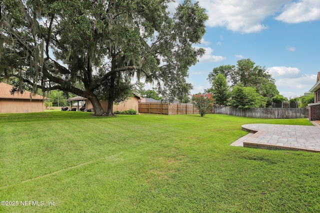 182 Malley Cove Ln, Fleming Island, FL 32003 - view of yard featuring a patio area