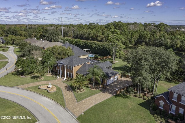 8135 Wekiva Way, Jacksonville, FL 32256 - view of subject property with a heavily wooded area