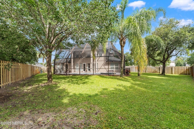 1612 Inkberry Ln, Saint Johns, FL 32259 - fenced backyard with glass enclosure