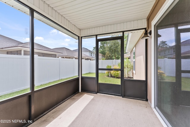 11521 Dunforth Cove Dr, Jacksonville, FL 32218 - view of unfurnished sunroom