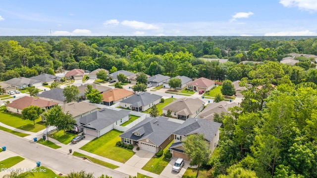 11521 Dunforth Cove Dr, Jacksonville, FL 32218 - aerial view of residential area featuring a forest