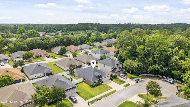11521 Dunforth Cove Dr, Jacksonville, FL 32218 - aerial view of residential area with a forest