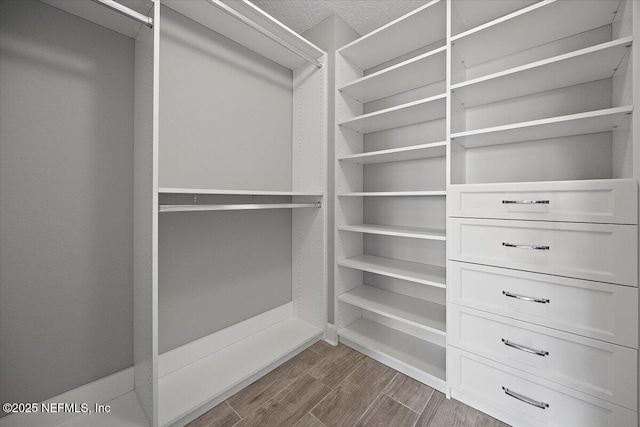 215 S Ocean Grande Dr Unit 105, Ponte Vedra Beach, FL 32082 - spacious closet featuring wood finished floors