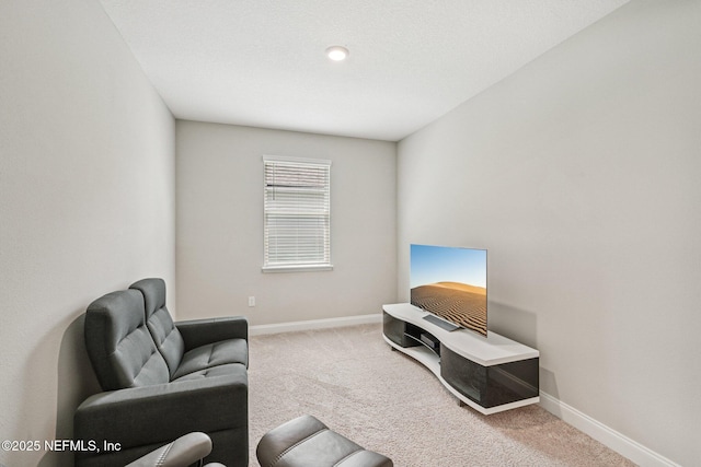 285 Greenway Ln, Saint Augustine, FL 32092 - living room featuring carpet floors and baseboards
