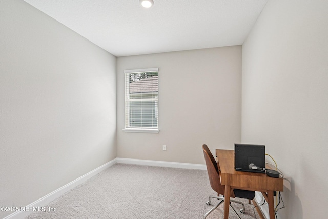 285 Greenway Ln, Saint Augustine, FL 32092 - home office with carpet and baseboards