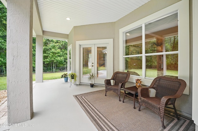 501 Greenbriar Rd, Saint Johns, FL 32259 - view of patio / terrace with french doors