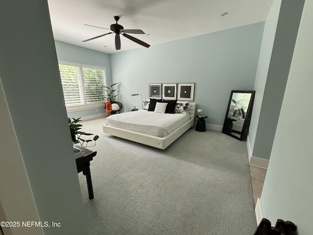 295 Sophia Ter, Saint Augustine, FL 32095 - carpeted bedroom featuring baseboards and a ceiling fan