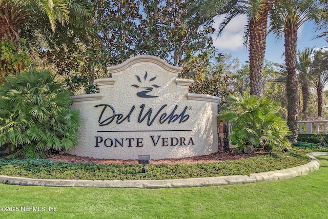 14 Marsh Hollow Rd, Ponte Vedra, FL 32081 - view of community sign