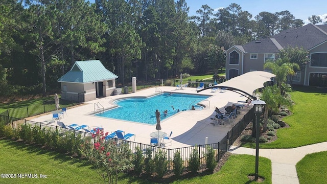 225 Presidents Cup Way Unit 105, Saint Augustine, FL 32092 - community pool featuring a patio