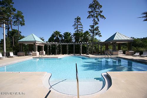225 Presidents Cup Way Unit 105, Saint Augustine, FL 32092 - community pool featuring a gazebo and a patio area