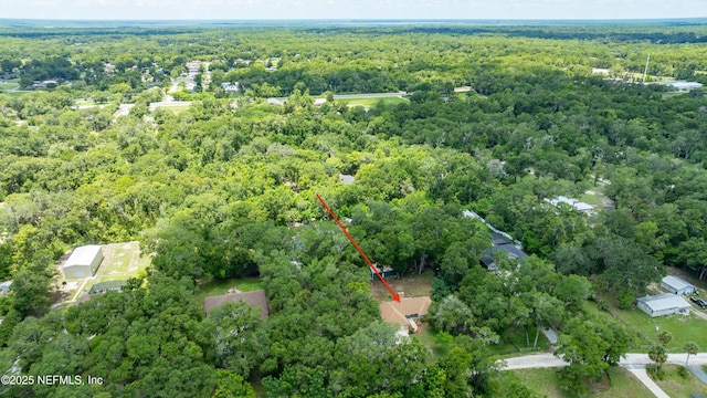 2270 Wilmhurst Rd, Deland, FL 32720 - aerial view of property's location featuring a forest