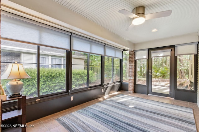 13674 Wm Davis Pkwy, Jacksonville, FL 32224 - unfurnished sunroom featuring tile patterned flooring and healthy amount of natural light