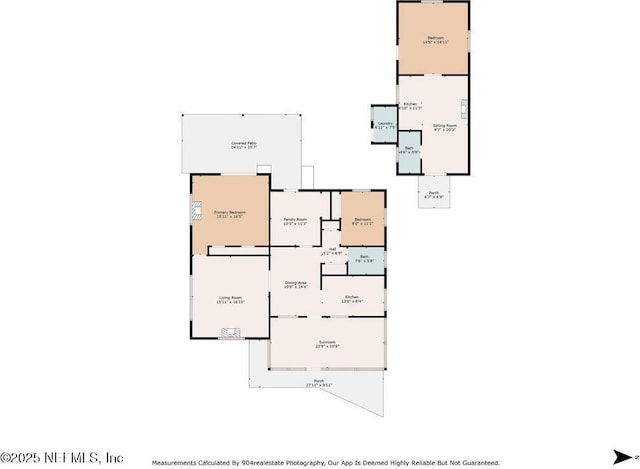 1810 Griflet Rd, Jacksonville, FL 32211 - property floor plan