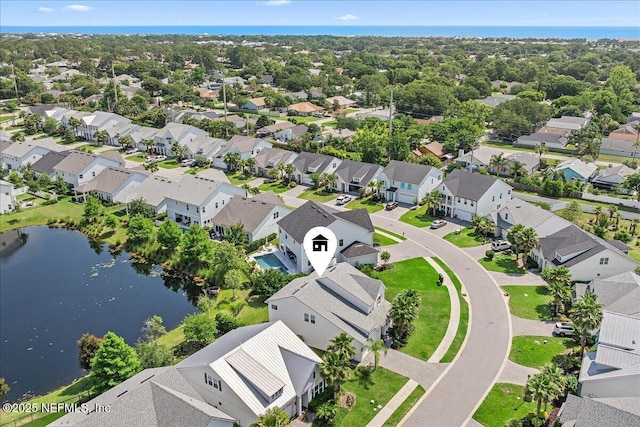 436 Marsh Cove Dr, Ponte Vedra Beach, FL 32082 - aerial view of residential area with a large body of water