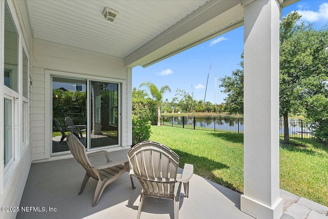 436 Marsh Cove Dr, Ponte Vedra Beach, FL 32082 - view of patio featuring a water view