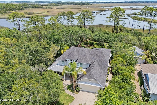 143 Istoria Dr, Saint Augustine, FL 32095 - view from above of property with a large body of water