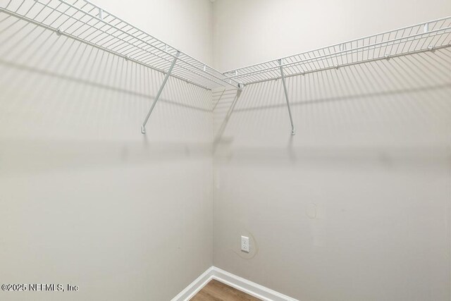 889 Aiken St, Saint Augustine, FL 32084 - walk in closet with wood finished floors