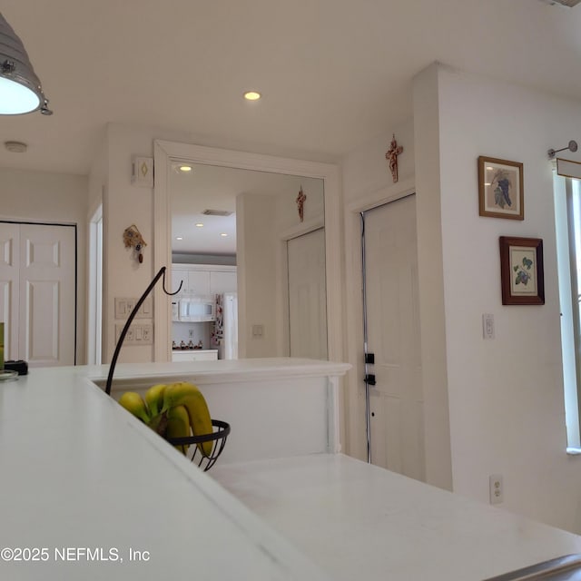 7486 SW 162nd Ct E, Miami, FL 33193 - corridor with recessed lighting