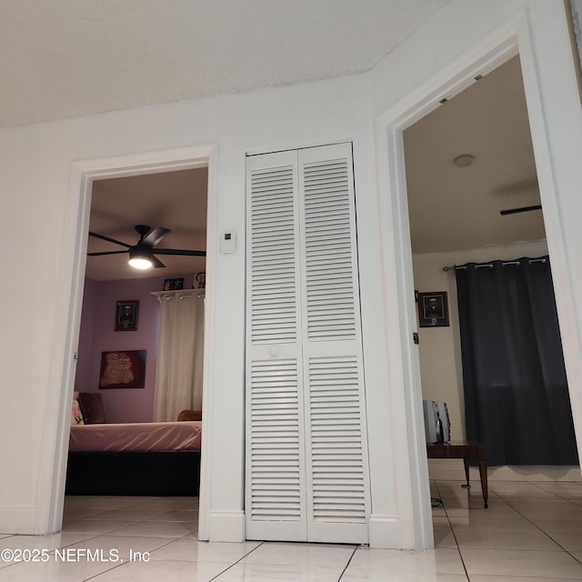 7486 SW 162nd Ct E, Miami, FL 33193 - hallway featuring light tile patterned flooring