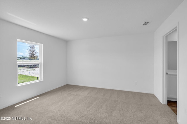 37132 Whippoorwill Ct, Hilliard, FL 32046 - empty room with carpet flooring, baseboards, and recessed lighting