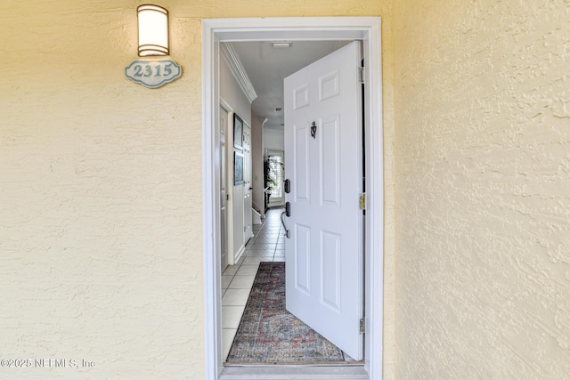 2315 Vista Cove Rd, Saint Augustine, FL 32084 - property entrance featuring stucco siding