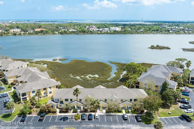 2315 Vista Cove Rd, Saint Augustine, FL 32084 - aerial perspective of suburban area with a large body of water