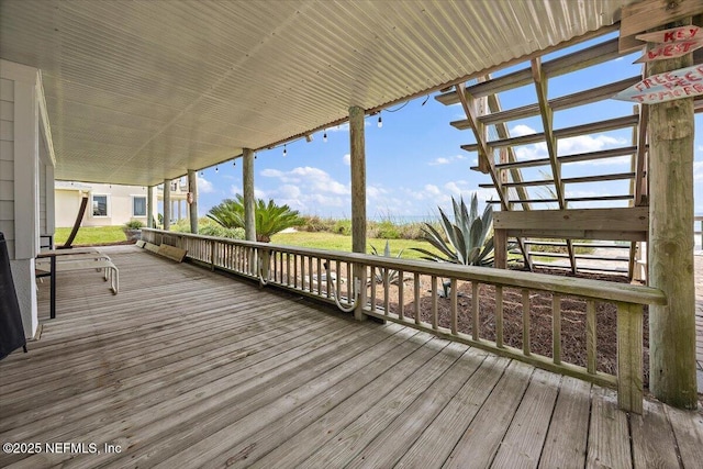 2943 S Ponte Vedra Blvd, Ponte Vedra Beach, FL 32082 - view of wooden deck