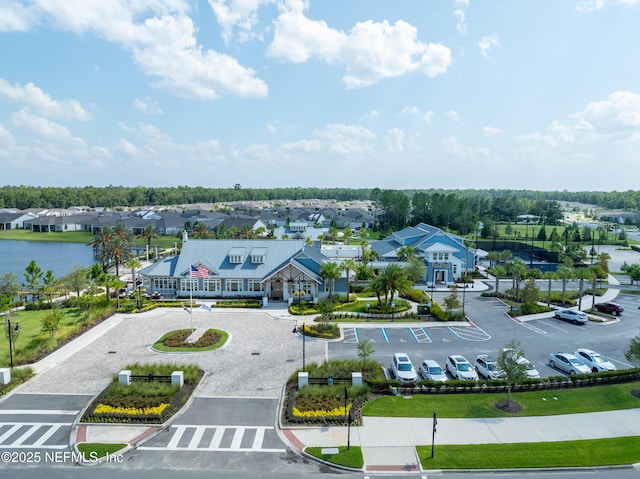 220 Hoptree Pl, Saint Johns, FL 32259 - aerial view of residential area with a large body of water