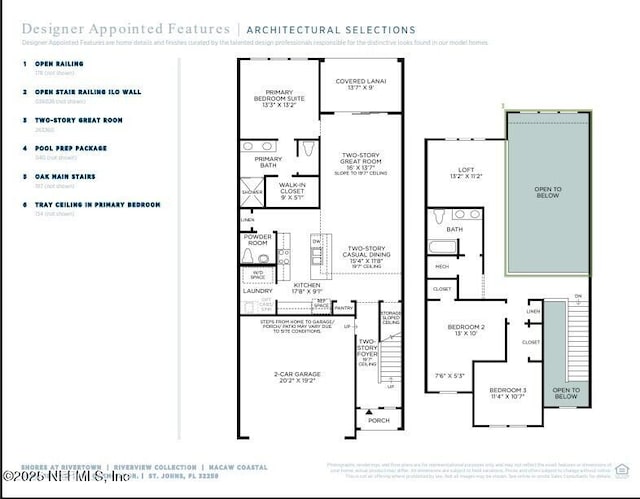 397 Oakmoss Dr, Saint Johns, FL 32259 - view of home floor plan