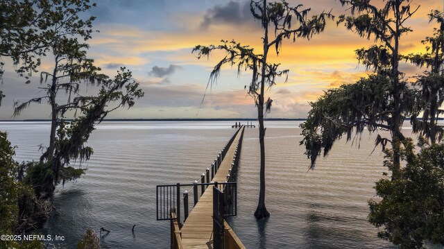 397 Oakmoss Dr, Saint Johns, FL 32259 - dock with a water view