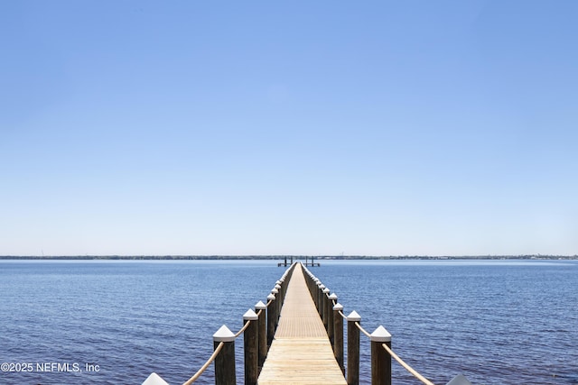 397 Oakmoss Dr, Saint Johns, FL 32259 - dock area featuring a water view