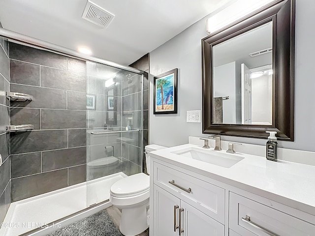 5375 Ortega Farms Blvd Unit 1011, Jacksonville, FL 32210 - full bath with toilet, a shower stall, and vanity