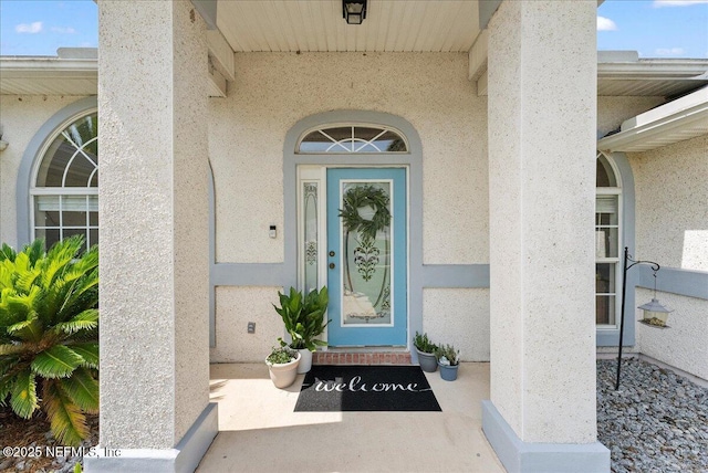3910 Selig Ct, Middleburg, FL 32068 - entrance to property with stucco siding