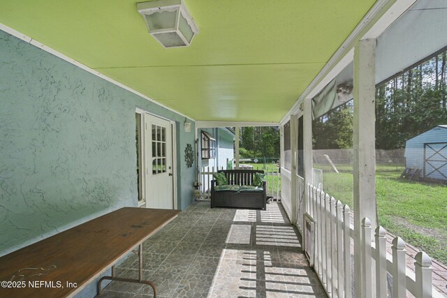 9620 Baylor Ave, Hastings, FL 32145 - sunroom with plenty of natural light