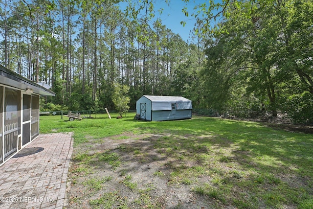 9620 Baylor Ave, Hastings, FL 32145 - view of yard featuring a sunroom