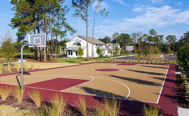 551 Farmfield Dr, Saint Augustine, FL 32092 - view of sport court with community basketball court