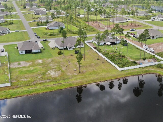 36461 Shortleaf Ave, Hilliard, FL 32046 - aerial perspective of suburban area featuring a nearby body of water