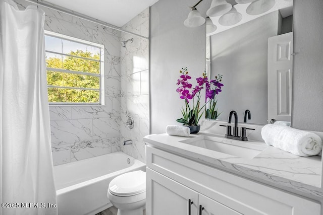 6903 Mayapple Rd, Jacksonville, FL 32211 - full bathroom with vanity and shower / bathtub combination with curtain