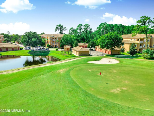 535 Florida Club Blvd Unit 307, Saint Augustine, FL 32084 - view of home's community with golf course view, a water view, and a putting area