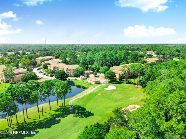 535 Florida Club Blvd Unit 307, Saint Augustine, FL 32084 - aerial view of a large body of water, a golf course, and a heavily wooded area