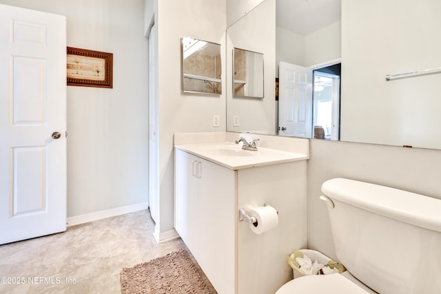 535 Florida Club Blvd Unit 307, Saint Augustine, FL 32084 - half bath featuring vanity and toilet