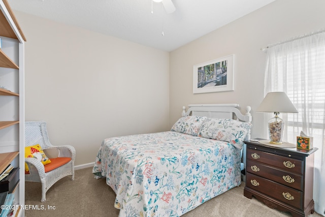 85464 Amaryllis Ct, Fernandina Beach, FL 32034 - bedroom featuring carpet, baseboards, and a ceiling fan